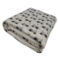 Blue Tractor Fuzzy Bamboo Blanket