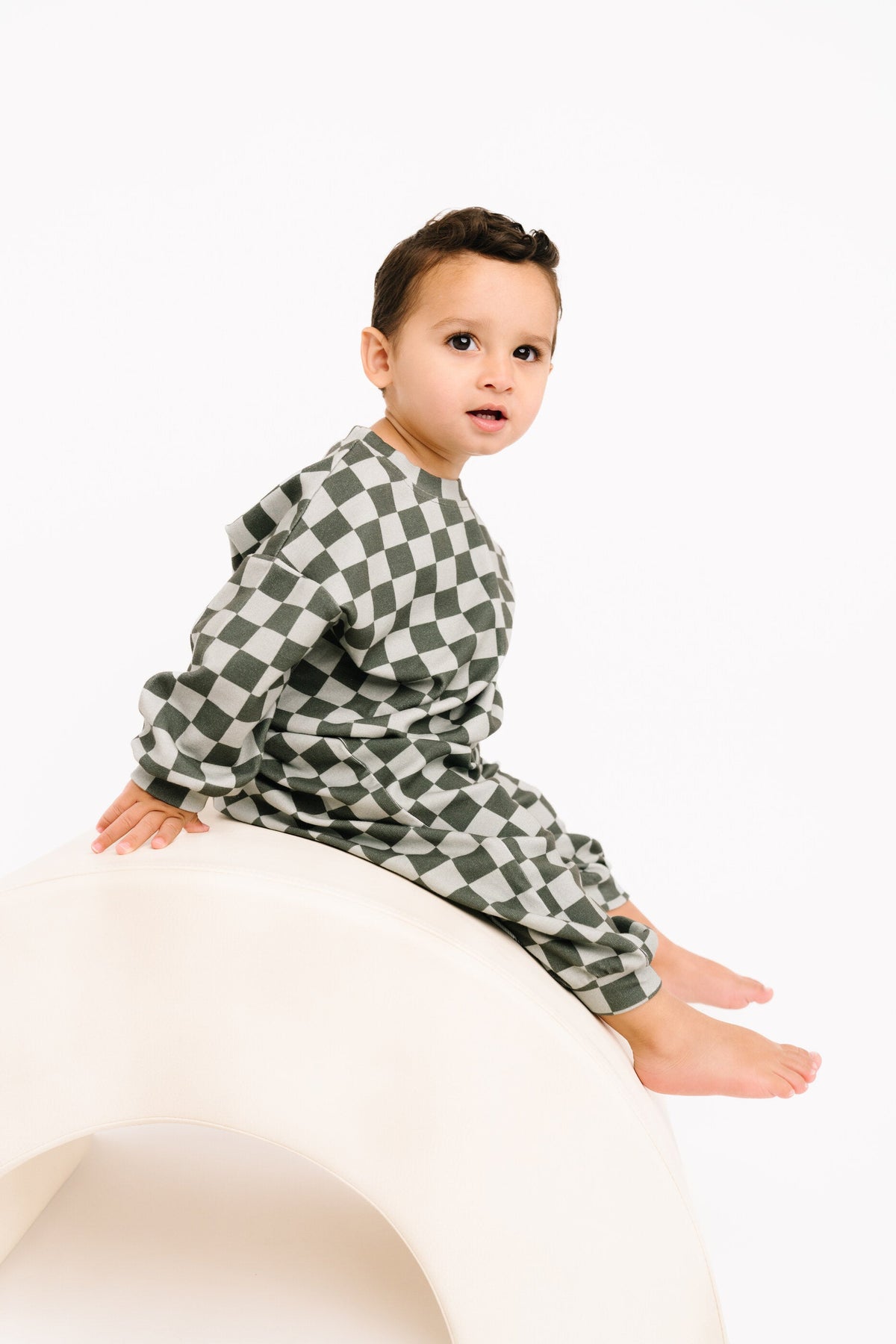 Pine Checkered Sweatsuit