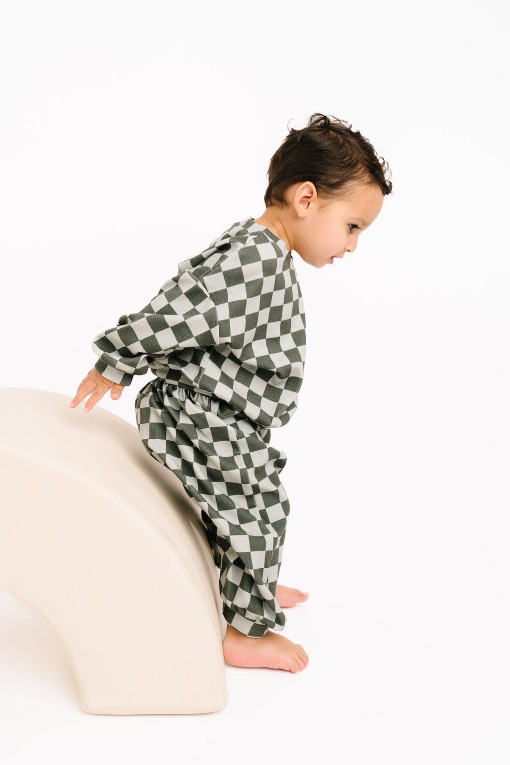 Pine Checkered Sweatsuit