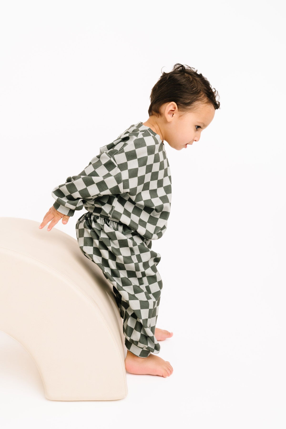 Pine Checkered Sweatsuit