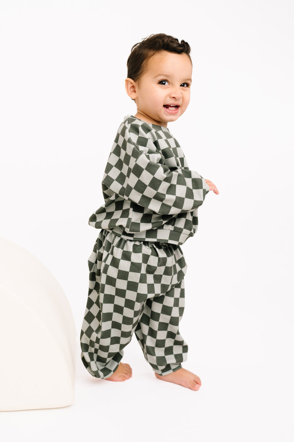 Pine Checkered Sweatsuit