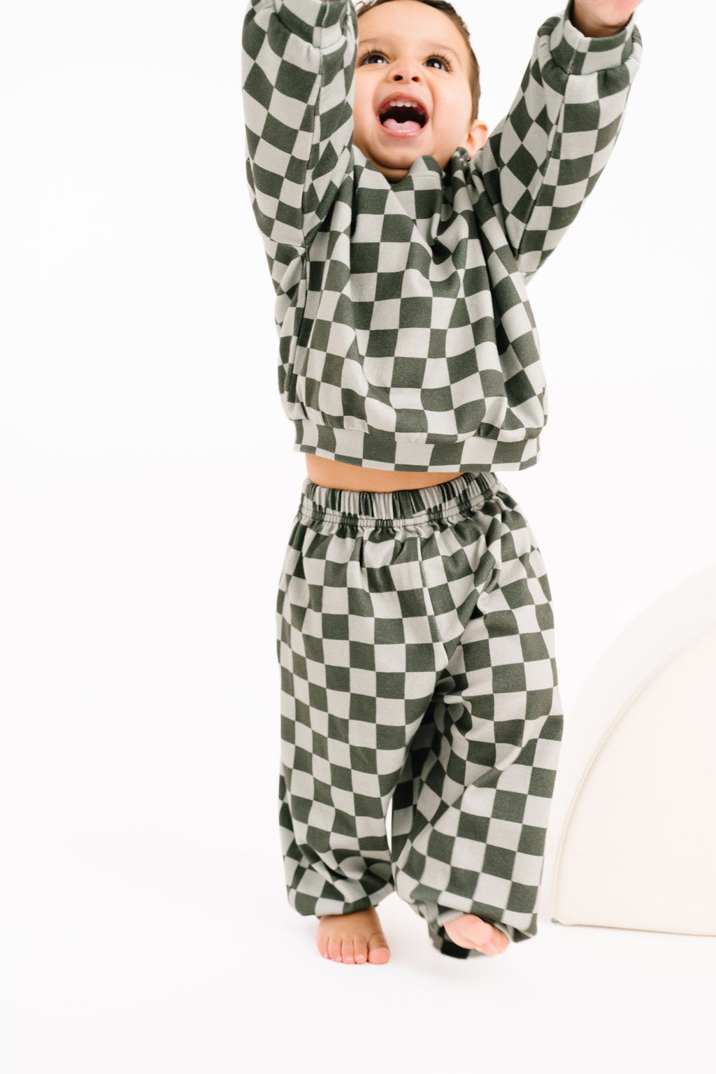Pine Checkered Sweatsuit