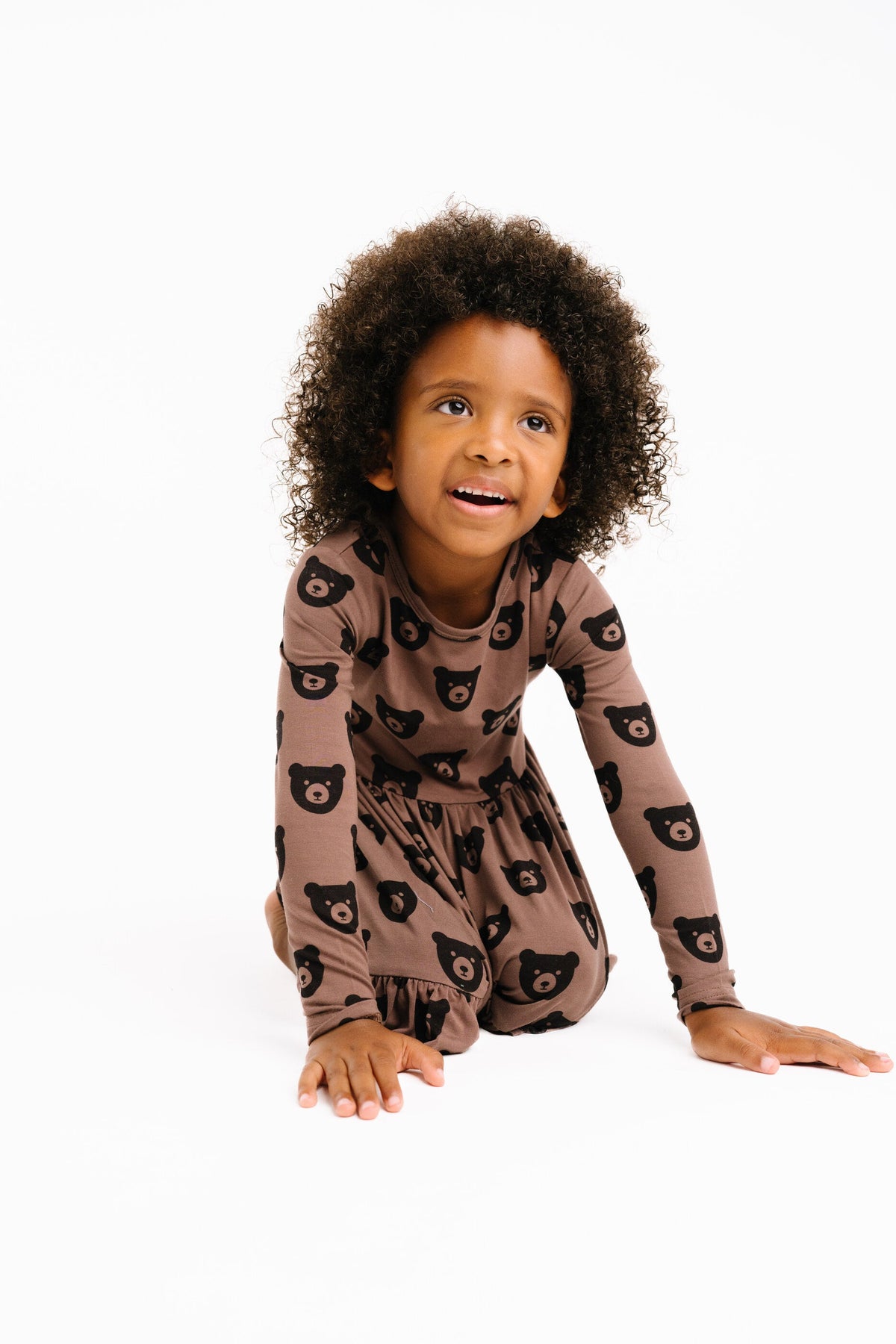 Brown Bear Bamboo Dress