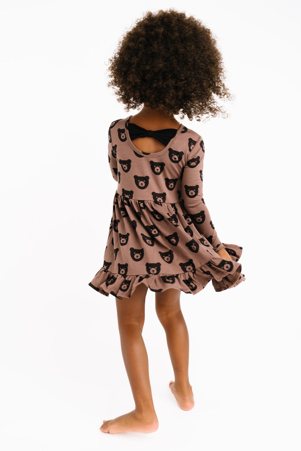 Brown Bear Bamboo Dress
