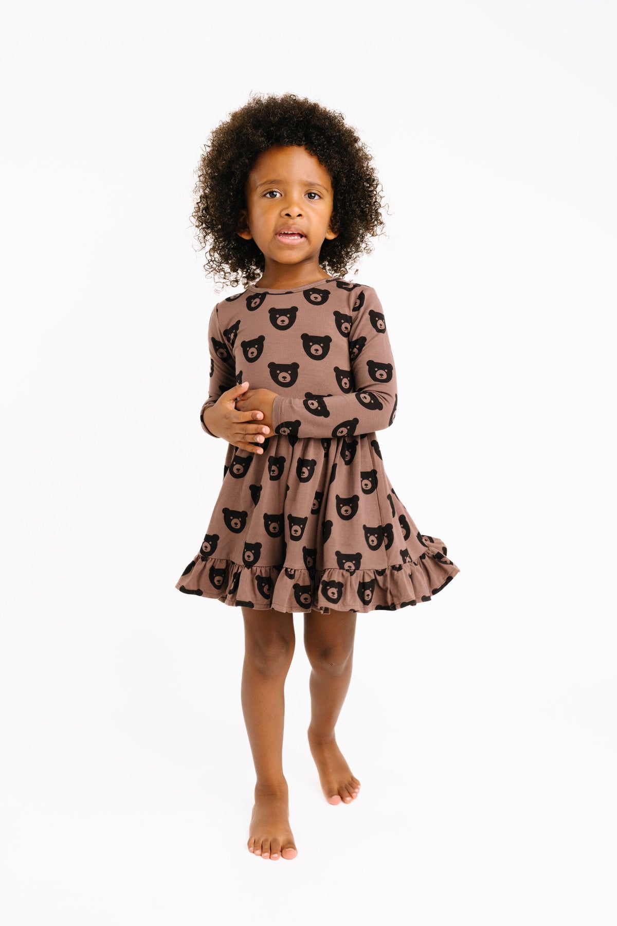 Brown Bear Bamboo Dress