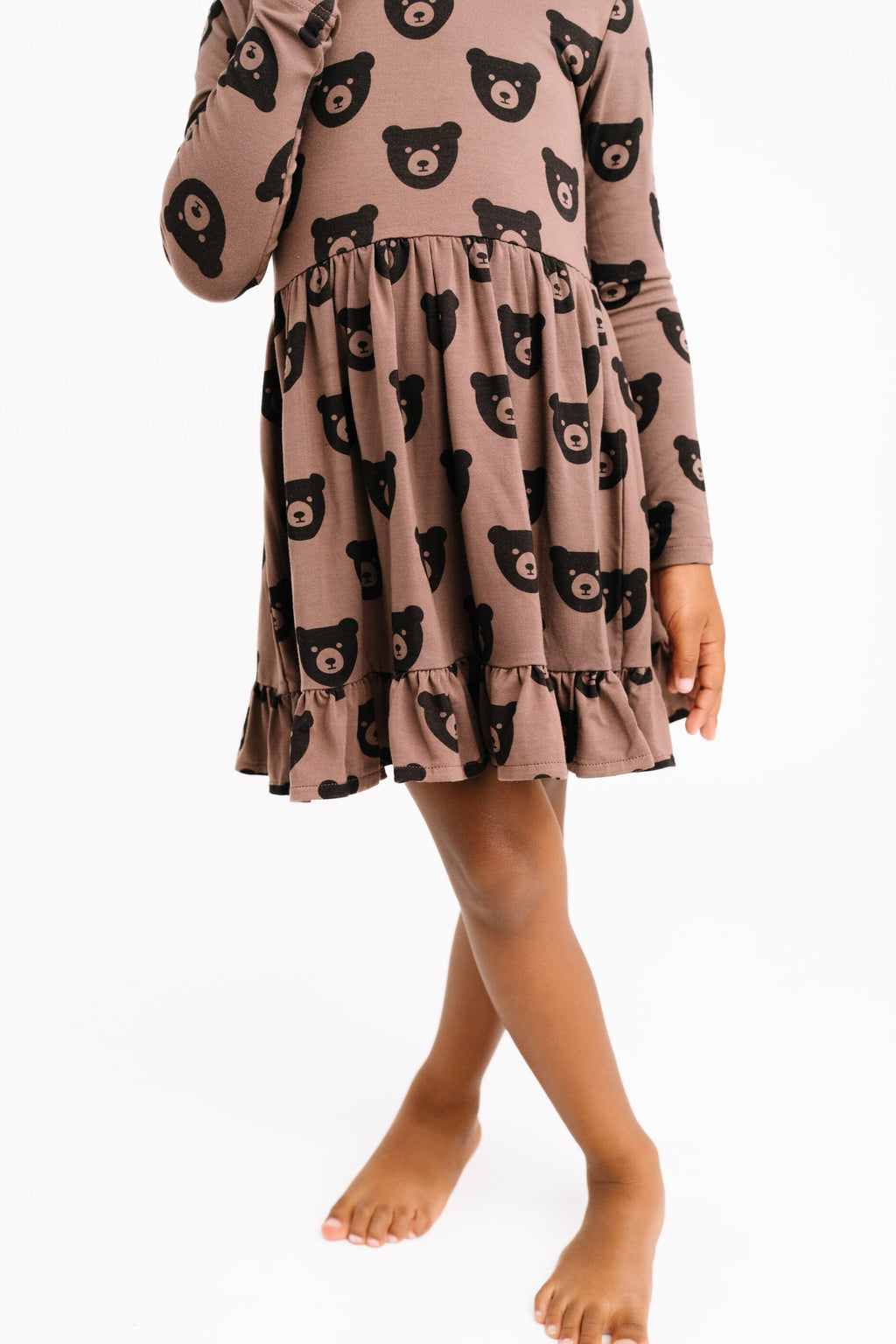 Brown Bear Bamboo Dress