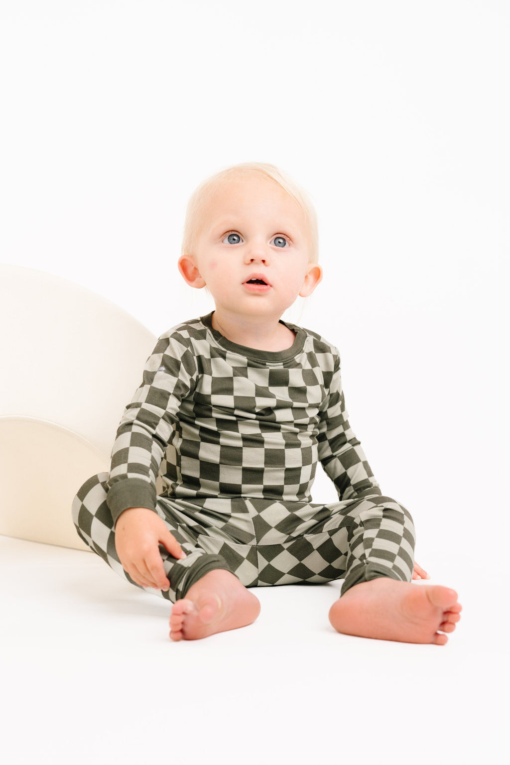 Pine Checkered Bamboo Set