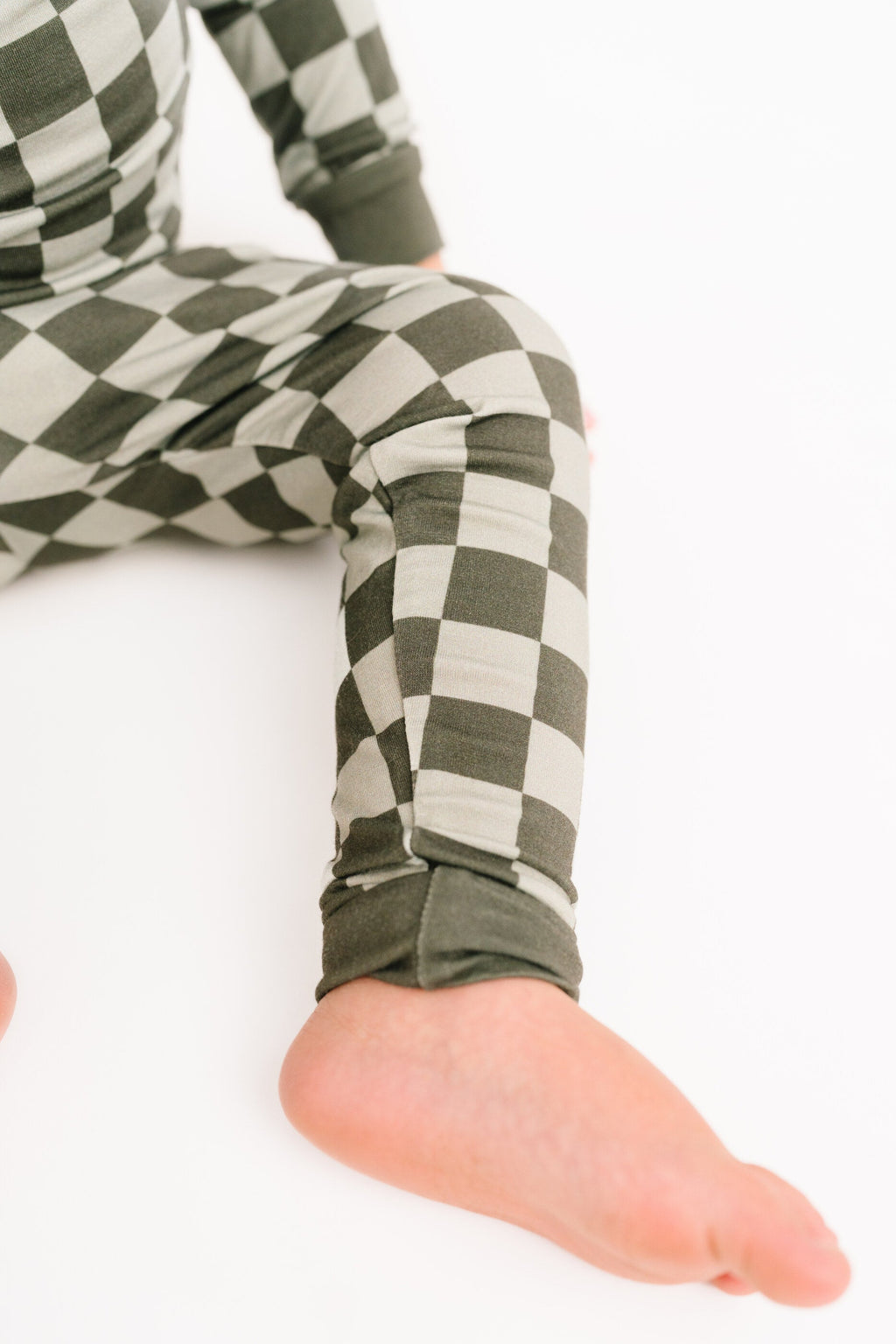 Pine Checkered Bamboo Set