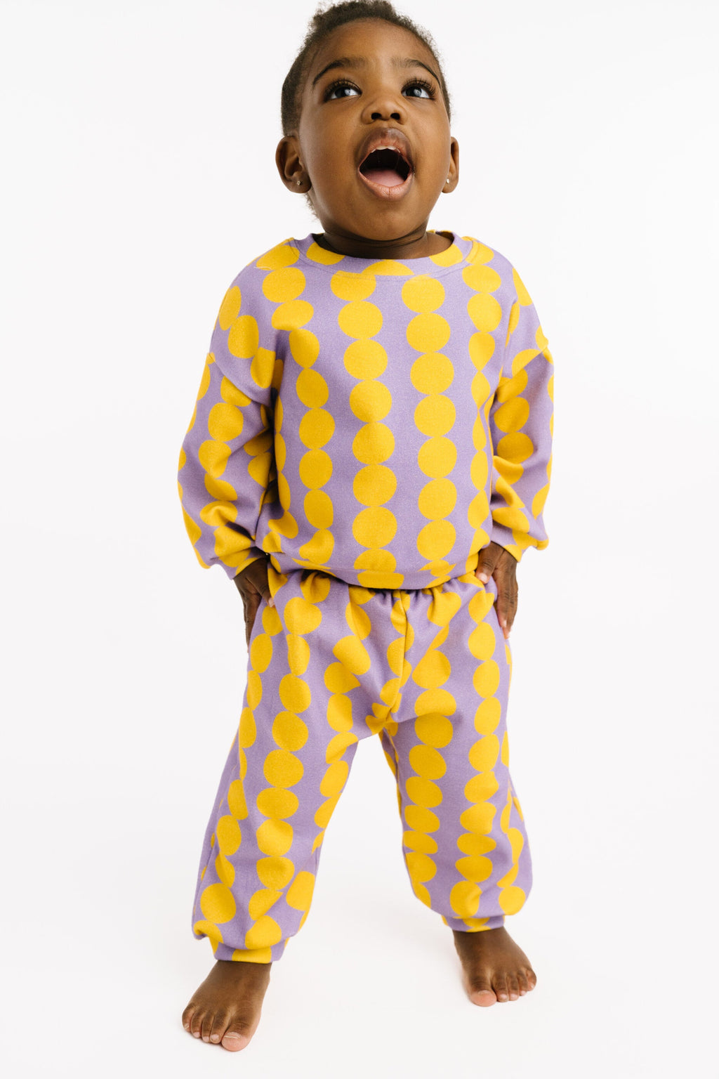 Retro Sunny Lavender Sweatsuit