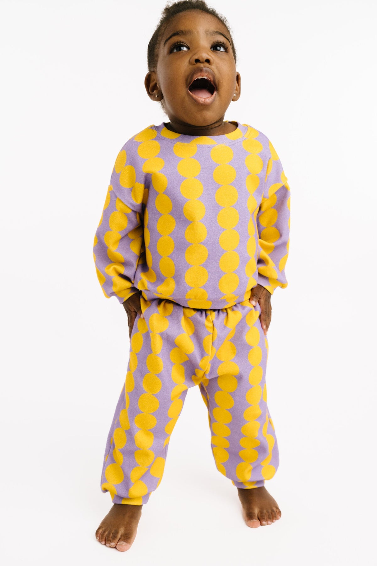 Retro Sunny Lavender Sweatsuit