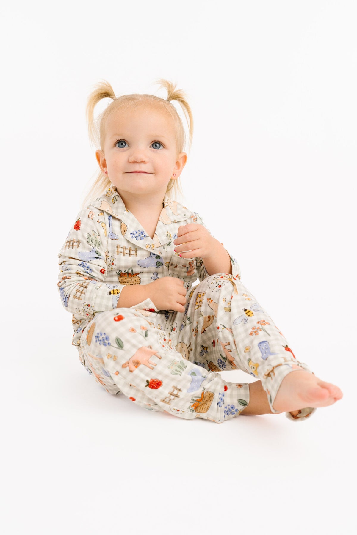 Farm Days Bamboo Button Up Set