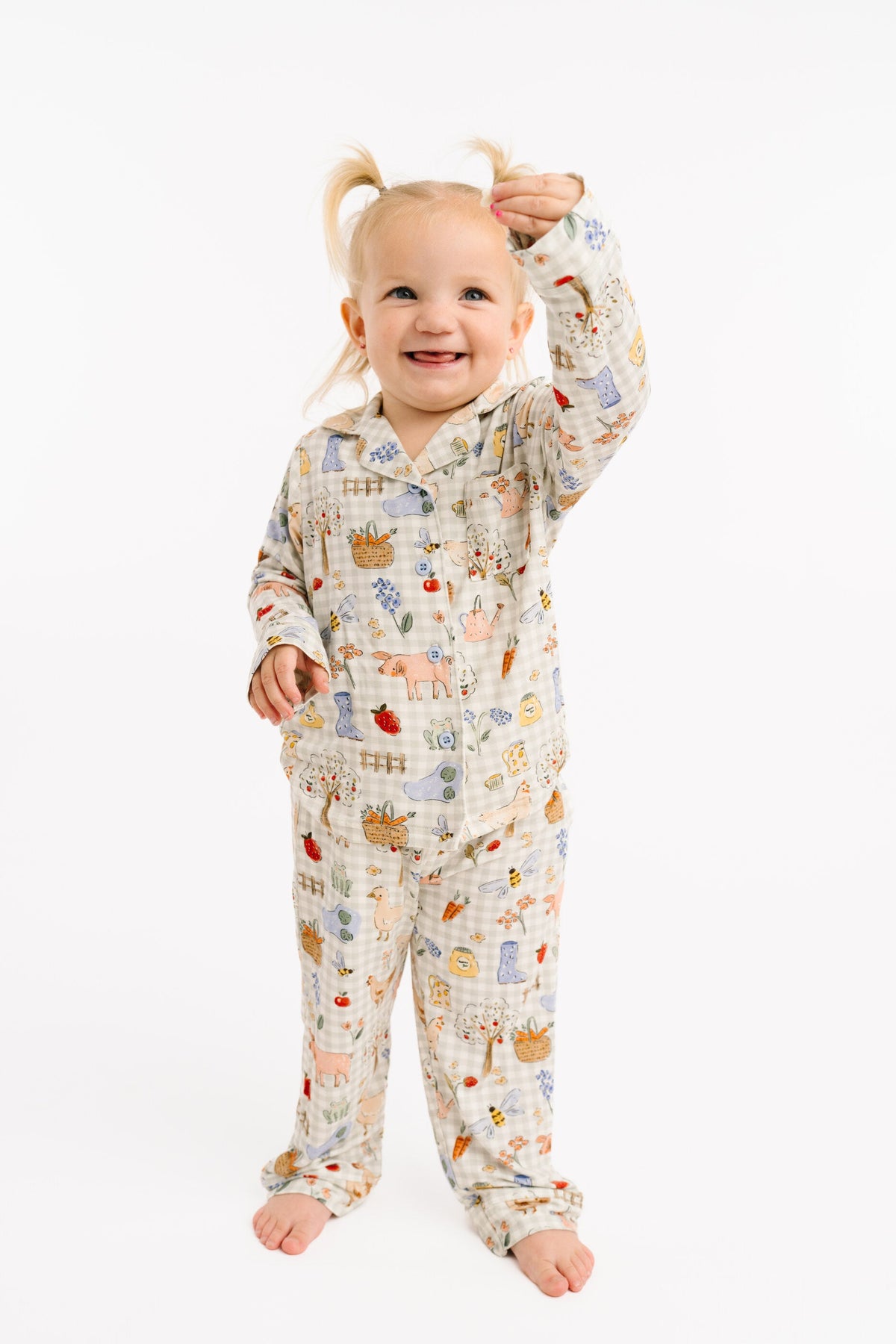 Farm Days Bamboo Button Up Set