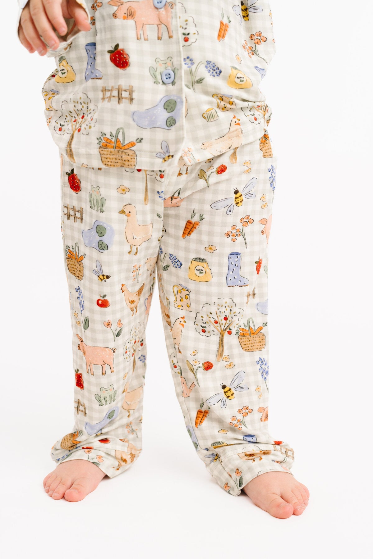 Farm Days Bamboo Button Up Set
