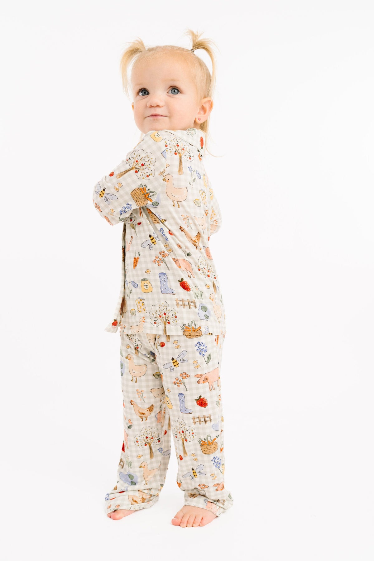 Farm Days Bamboo Button Up Set