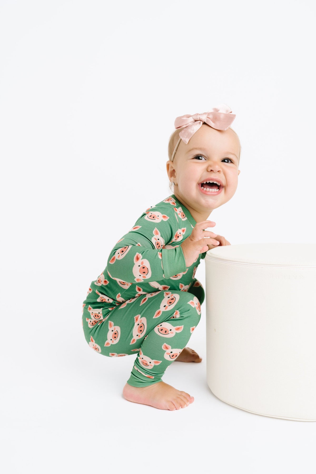 Happy Piglets Bamboo Set