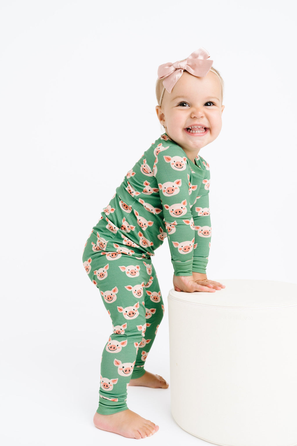 Happy Piglets Bamboo Set