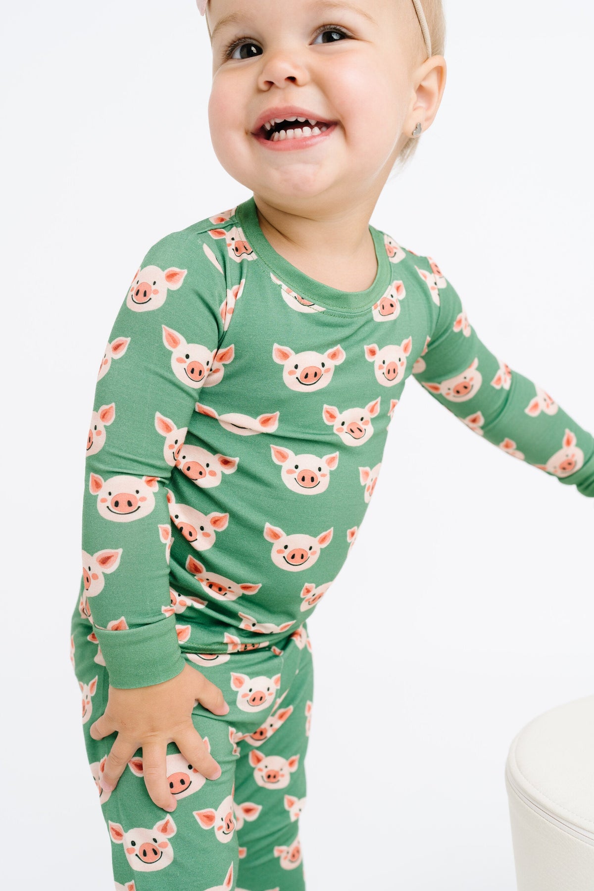 Happy Piglets Bamboo Set