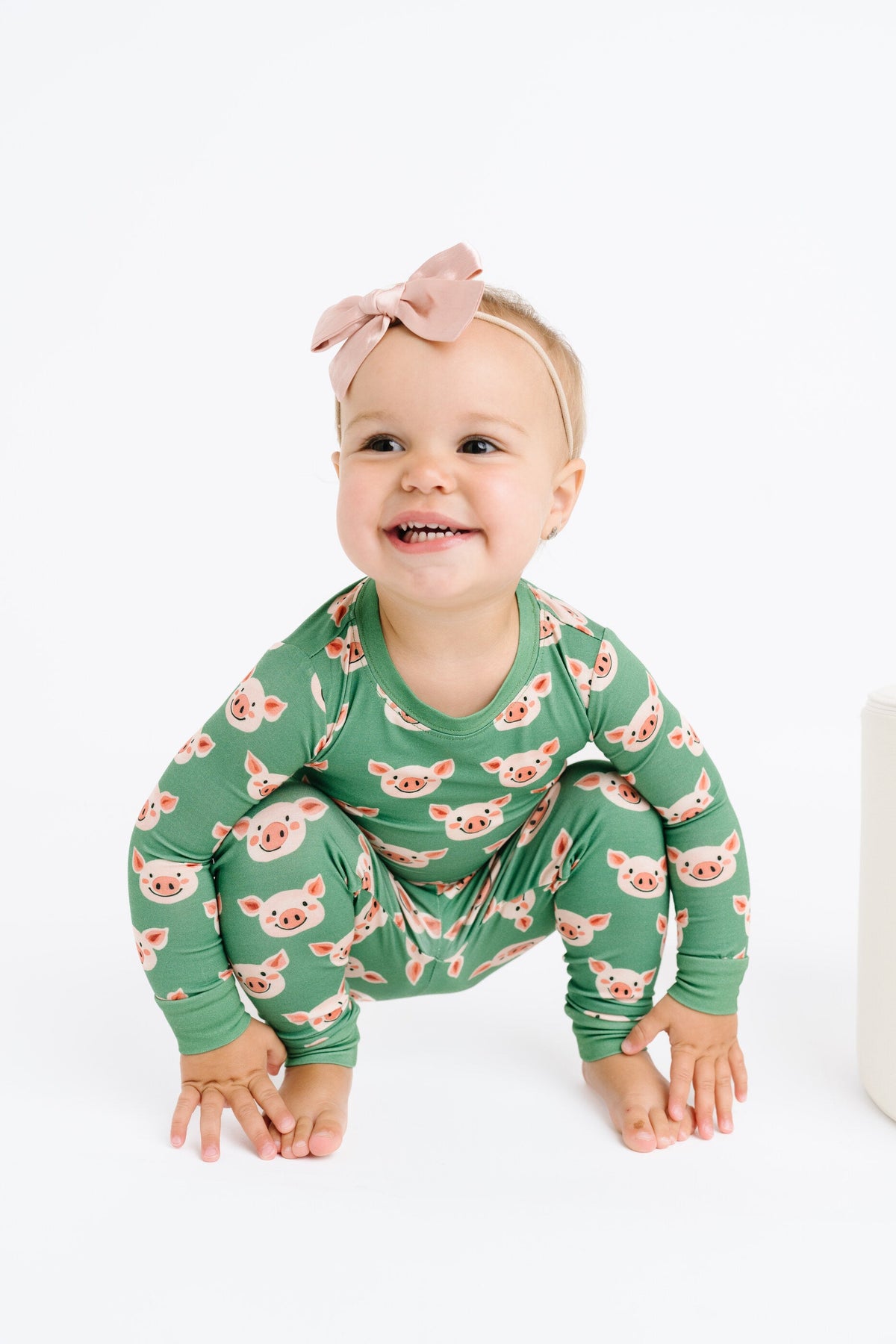 Happy Piglets Bamboo Set