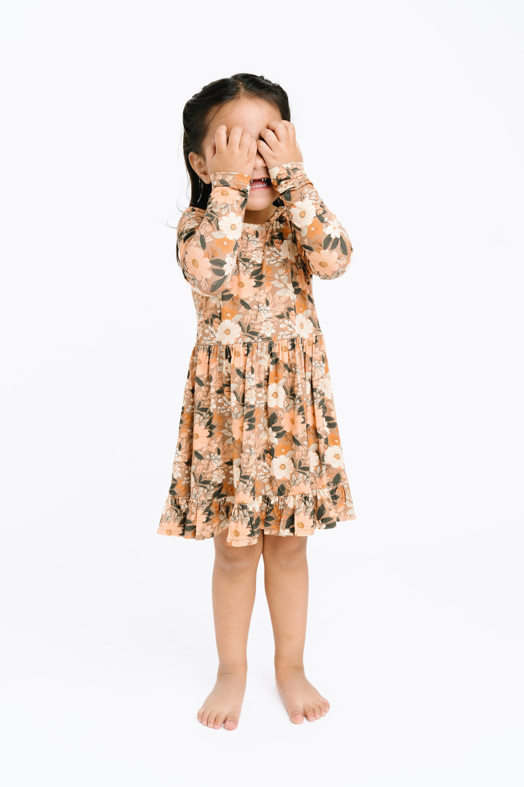 Autumn Bloom Bamboo Dress