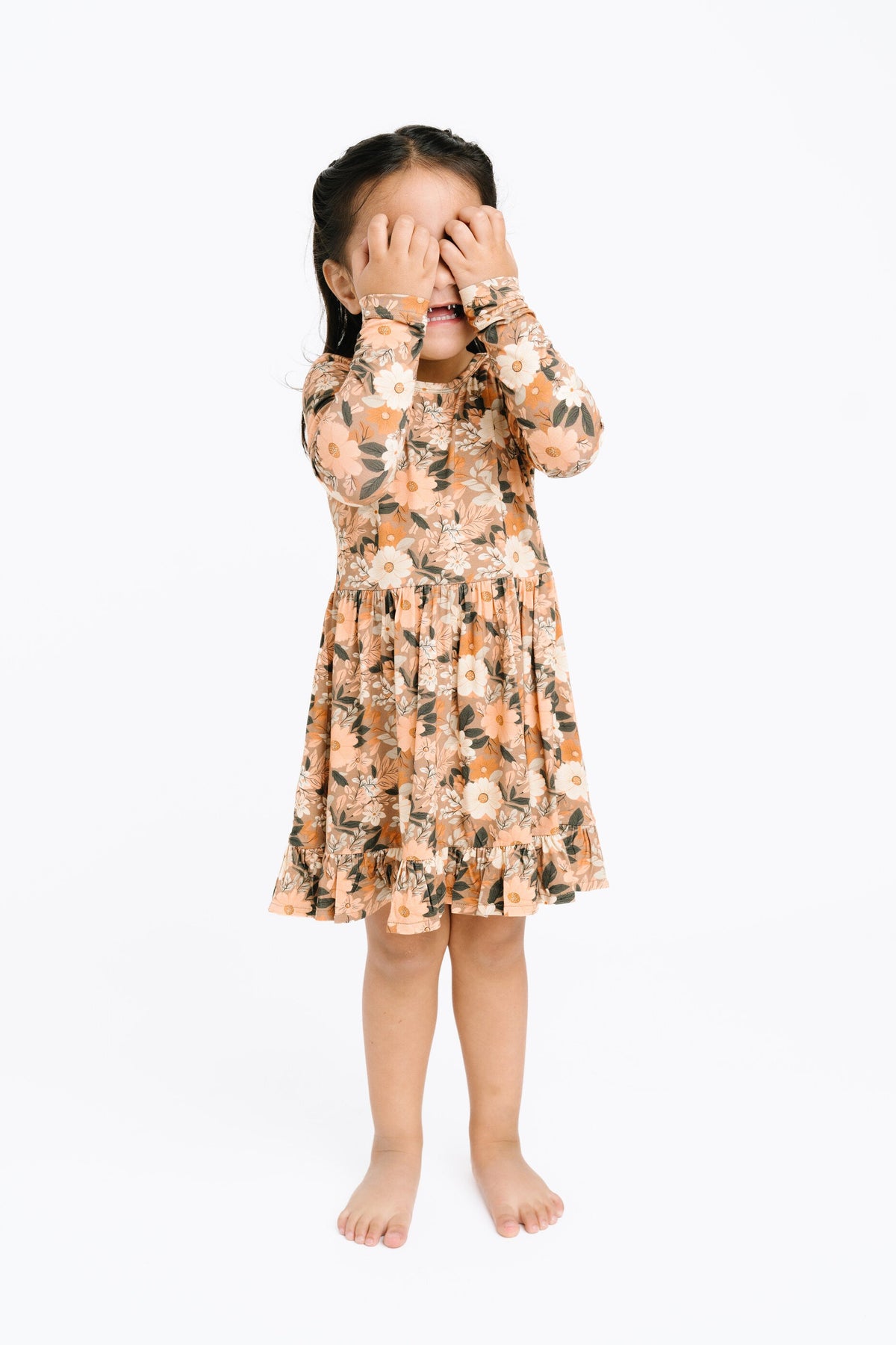 Autumn Bloom Bamboo Dress