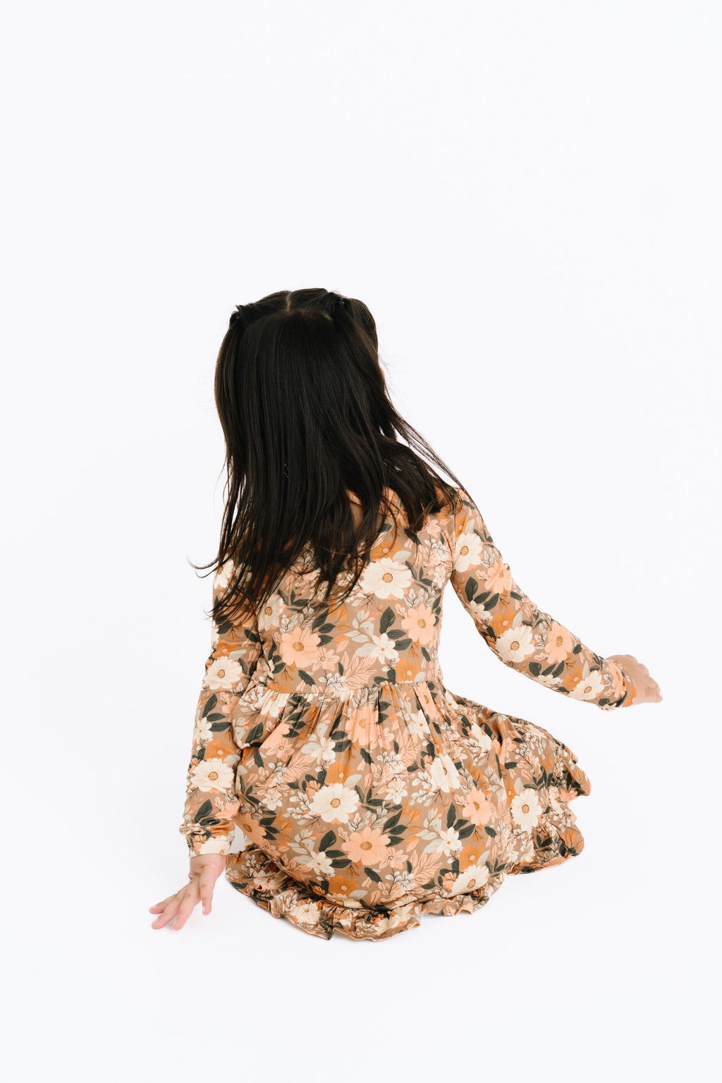 Autumn Bloom Bamboo Dress