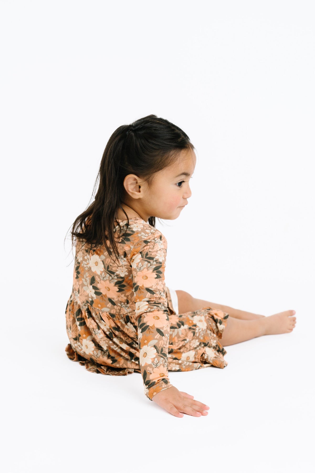 Autumn Bloom Bamboo Dress