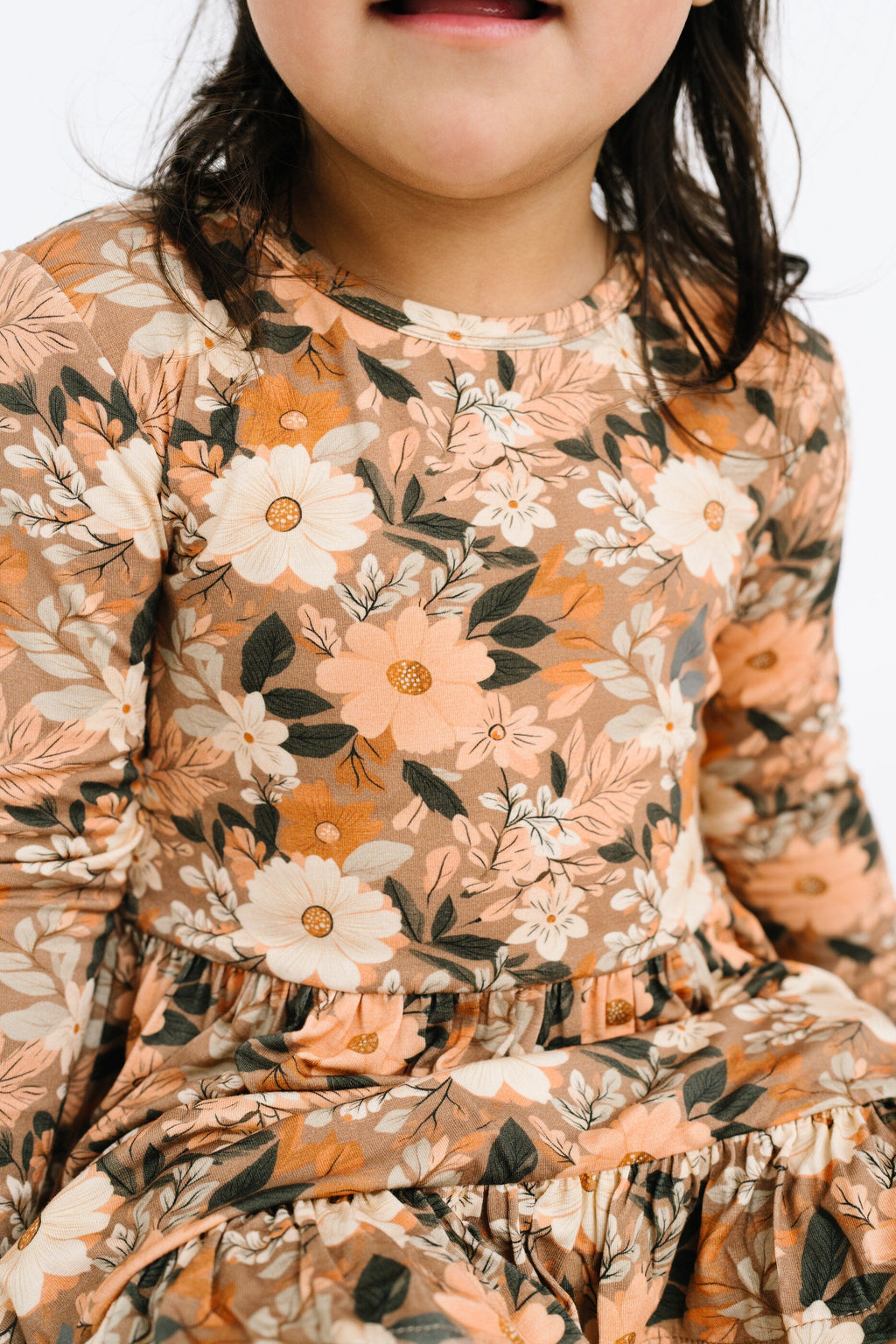Autumn Bloom Bamboo Dress