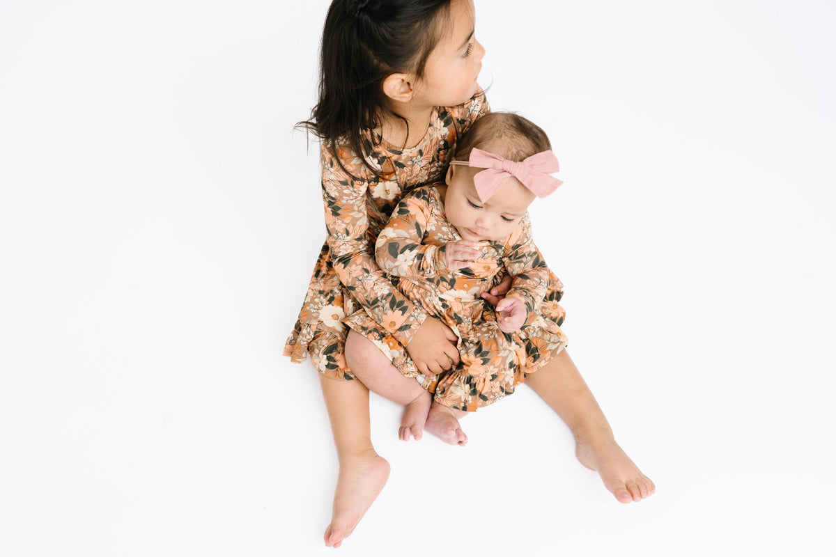 Autumn Bloom Bamboo Dress