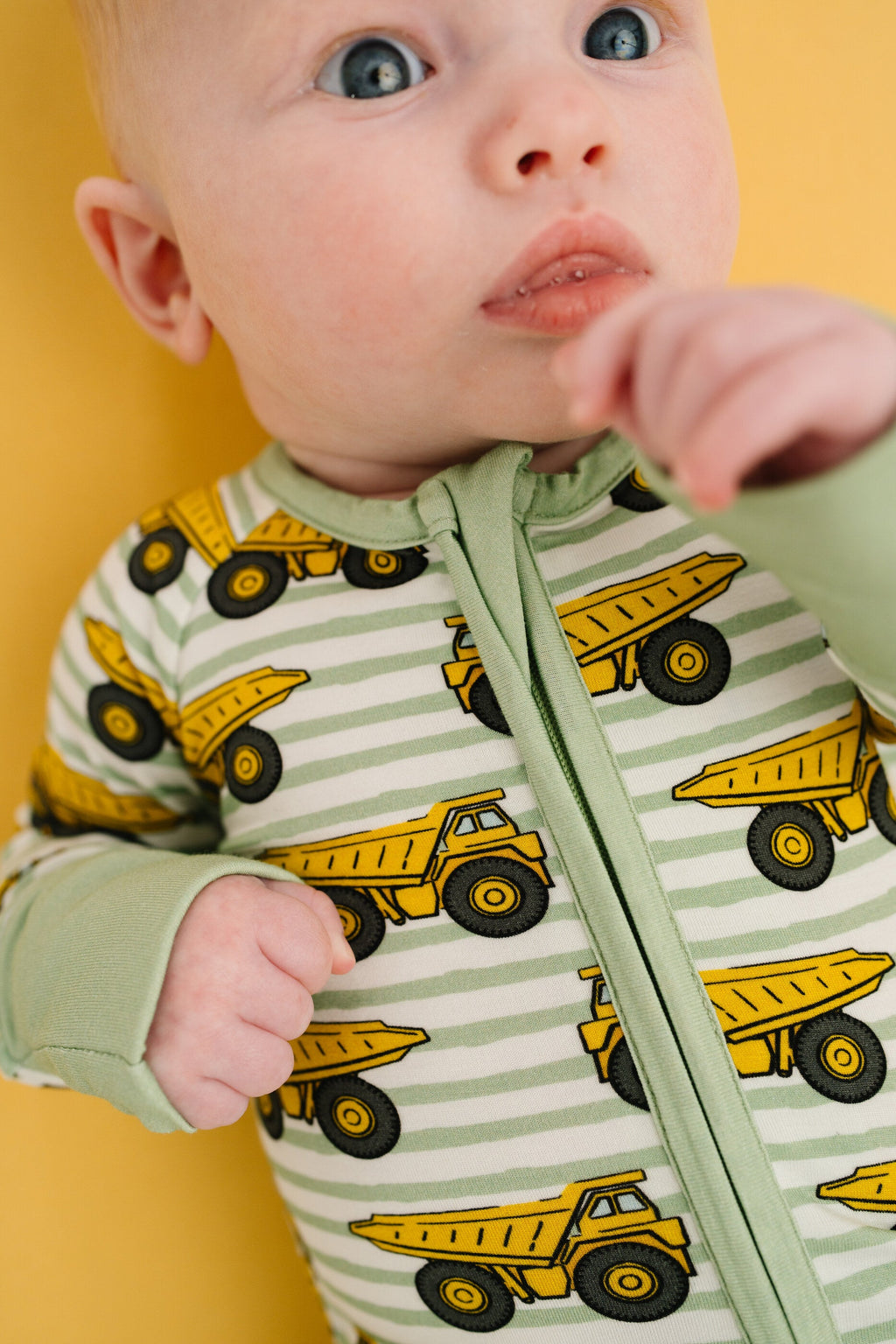 Dump Trucks Bamboo Sleeper