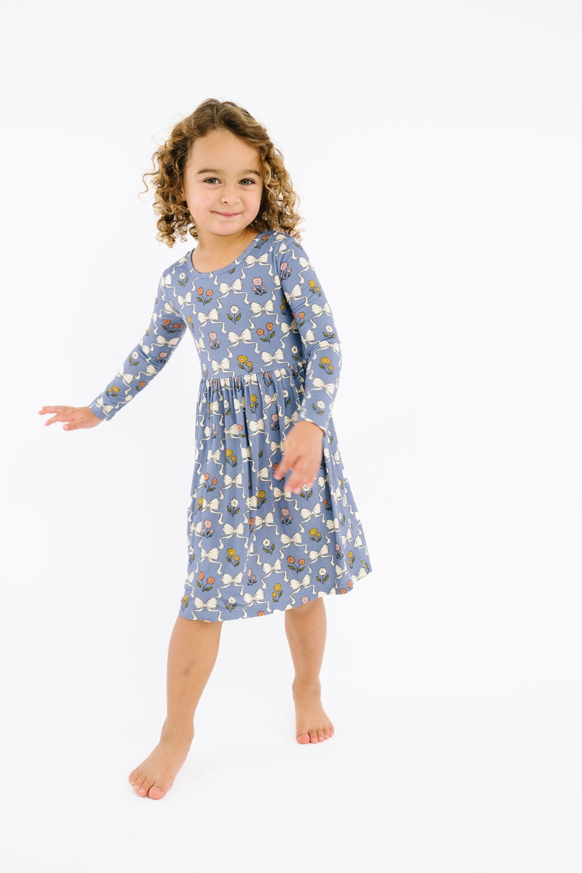 Bow Blooms Bamboo Dress