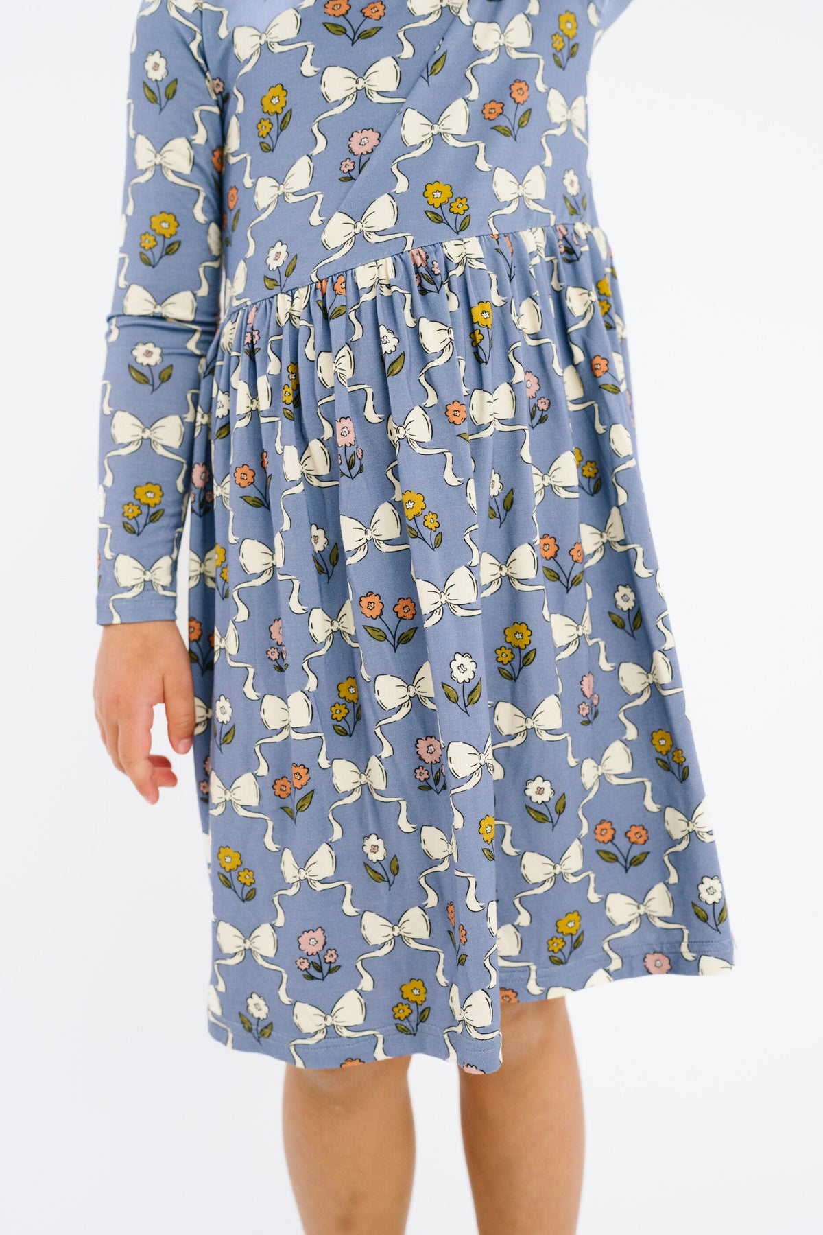 Bow Blooms Bamboo Dress