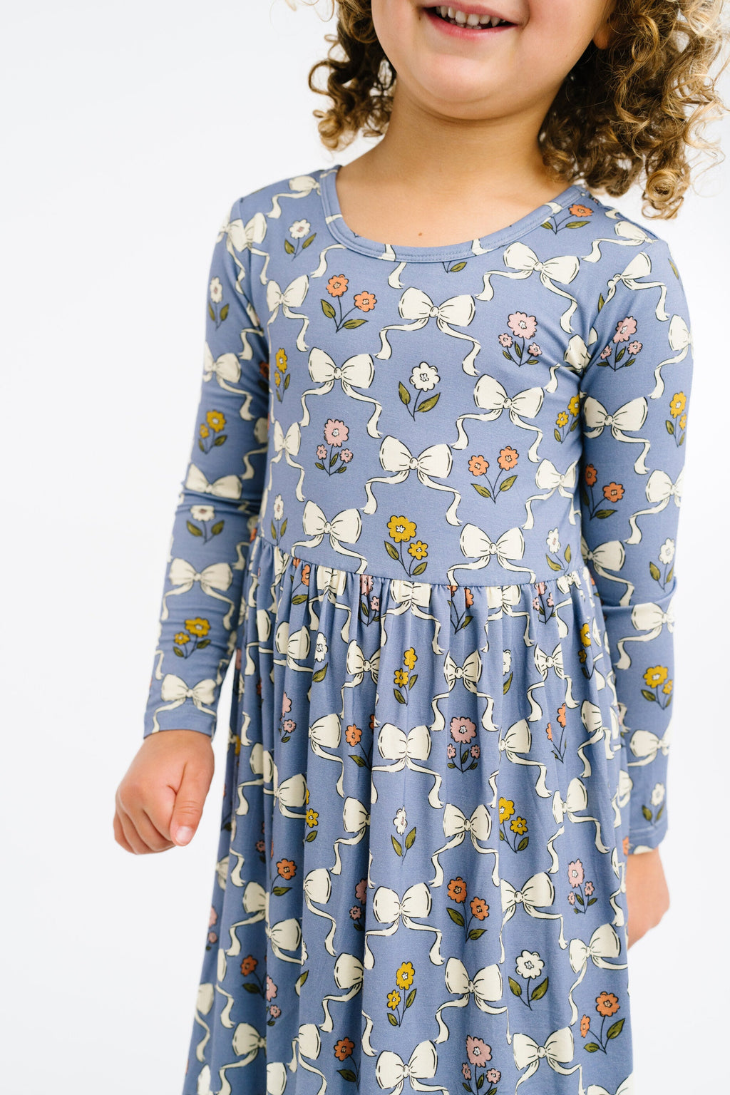 Bow Blooms Bamboo Dress
