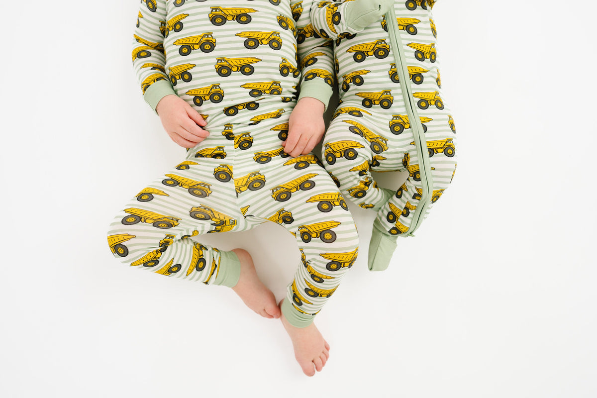 Dump Trucks Bamboo Sleeper