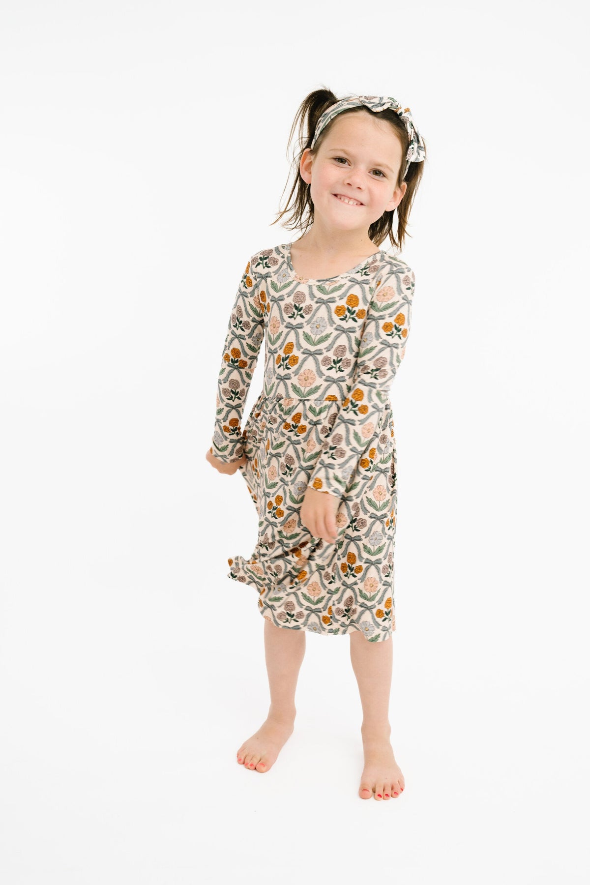 Cottage Bow Bamboo Dress