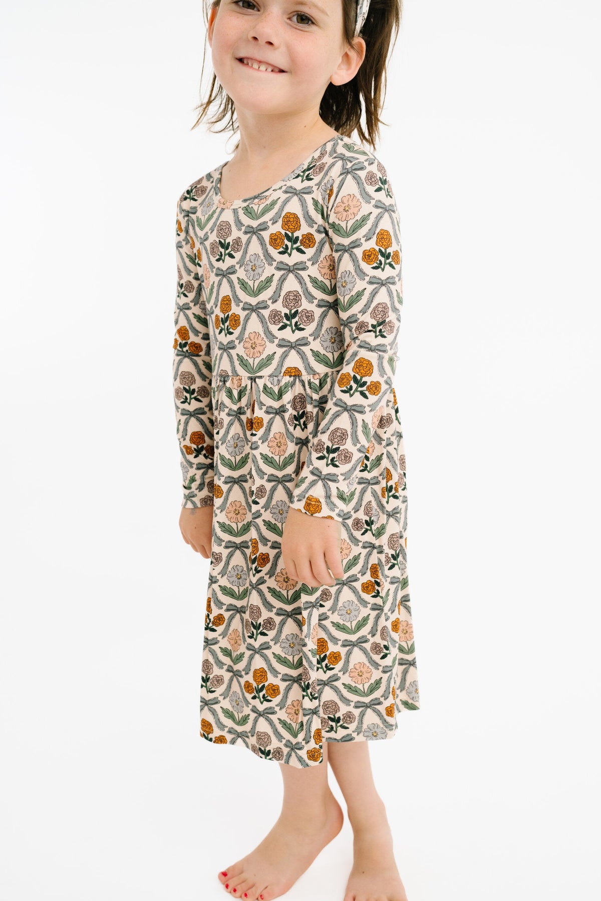 Cottage Bow Bamboo Dress