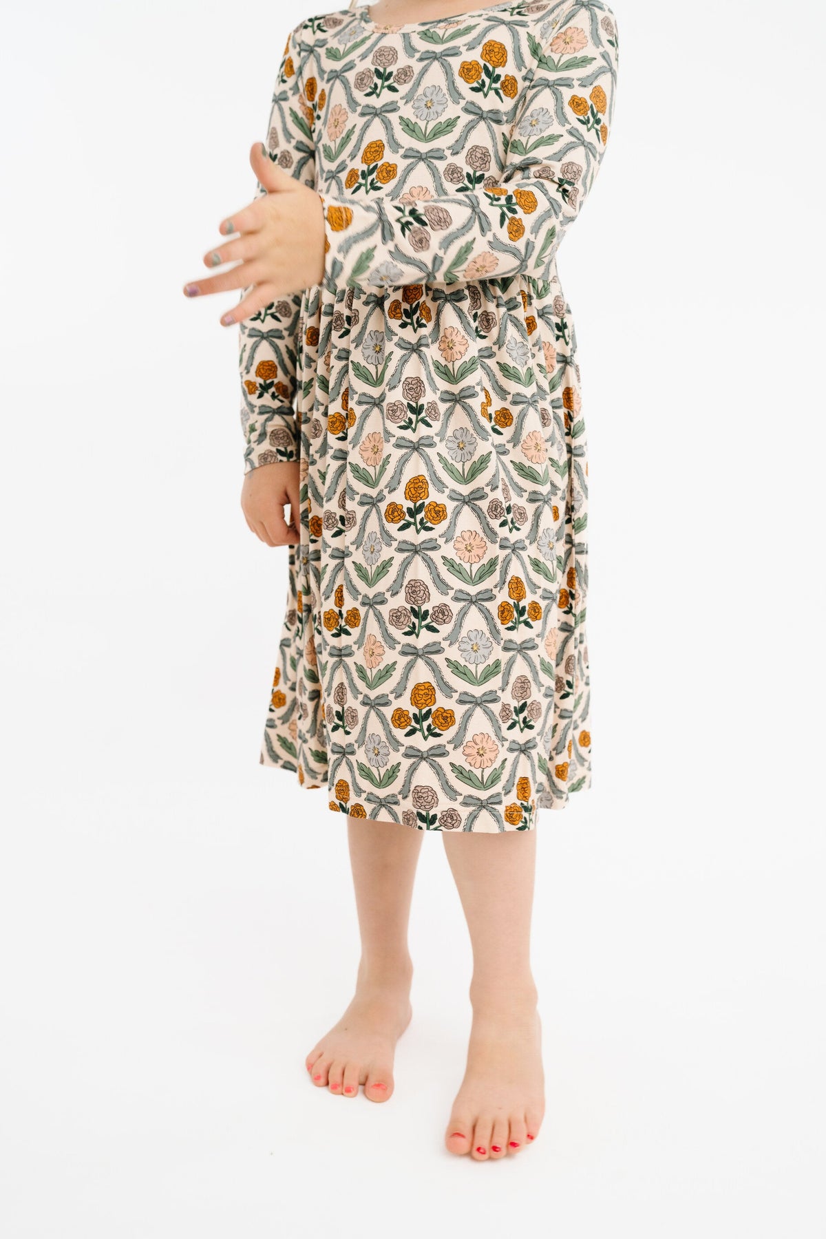 Cottage Bow Bamboo Dress