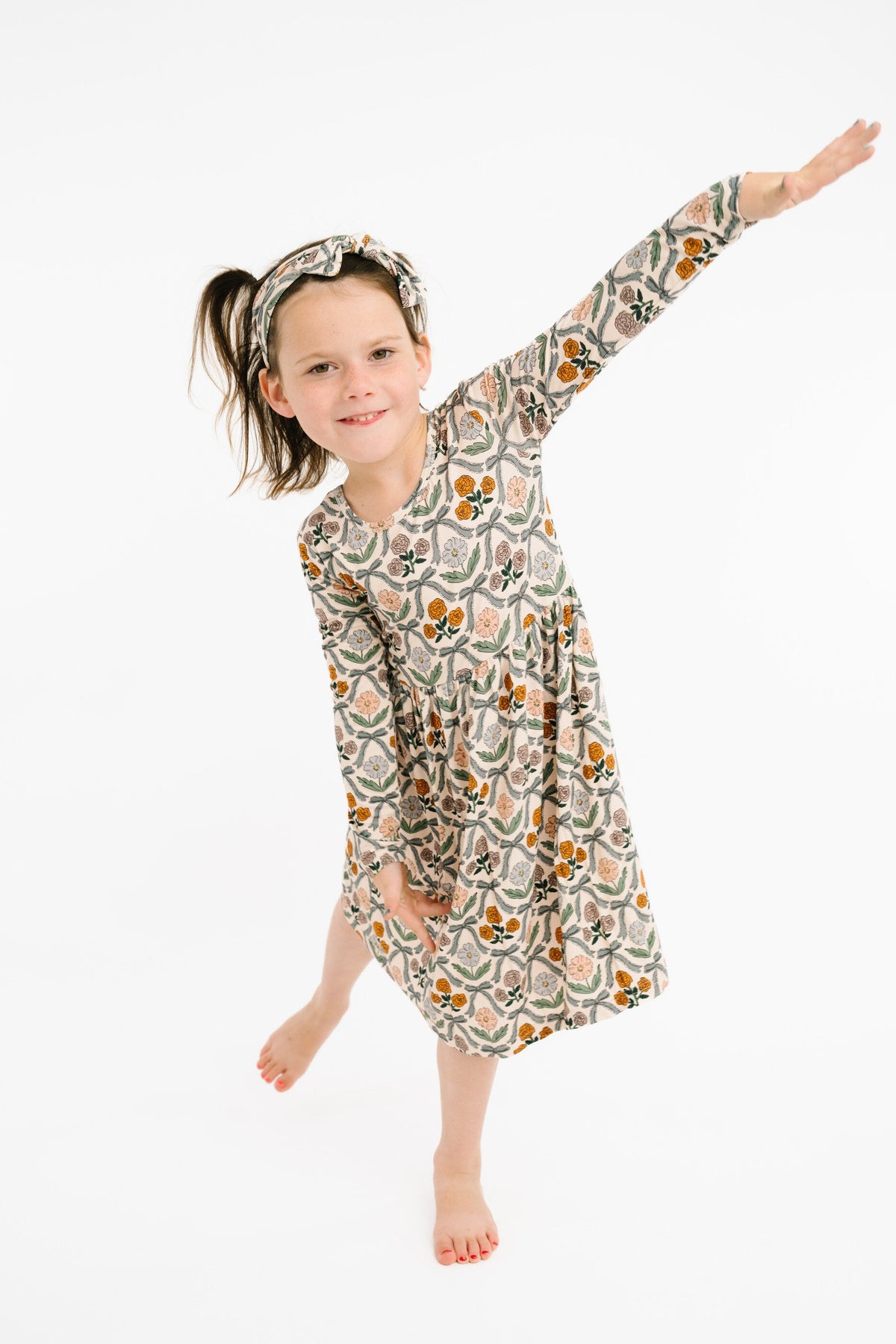 Cottage Bow Bamboo Dress