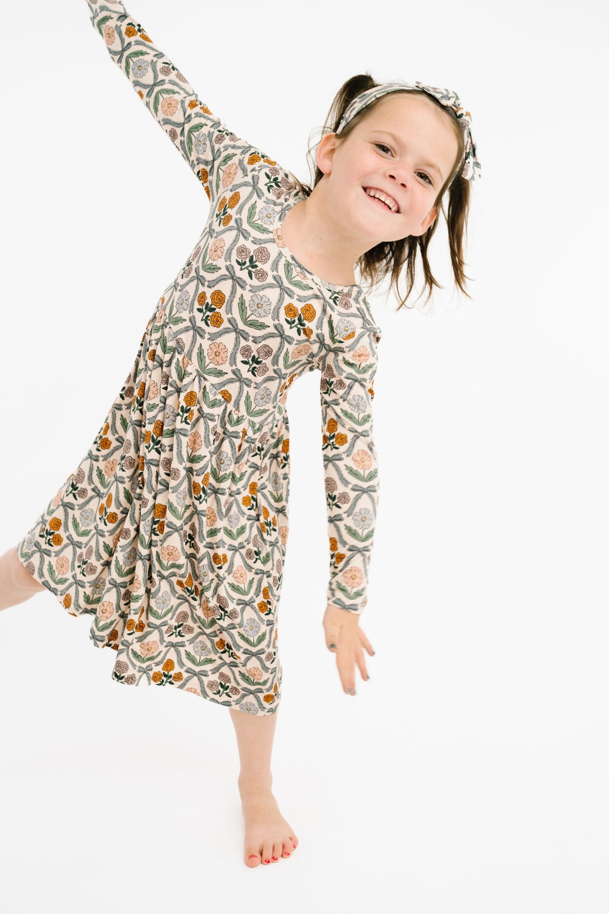 Cottage Bow Bamboo Dress