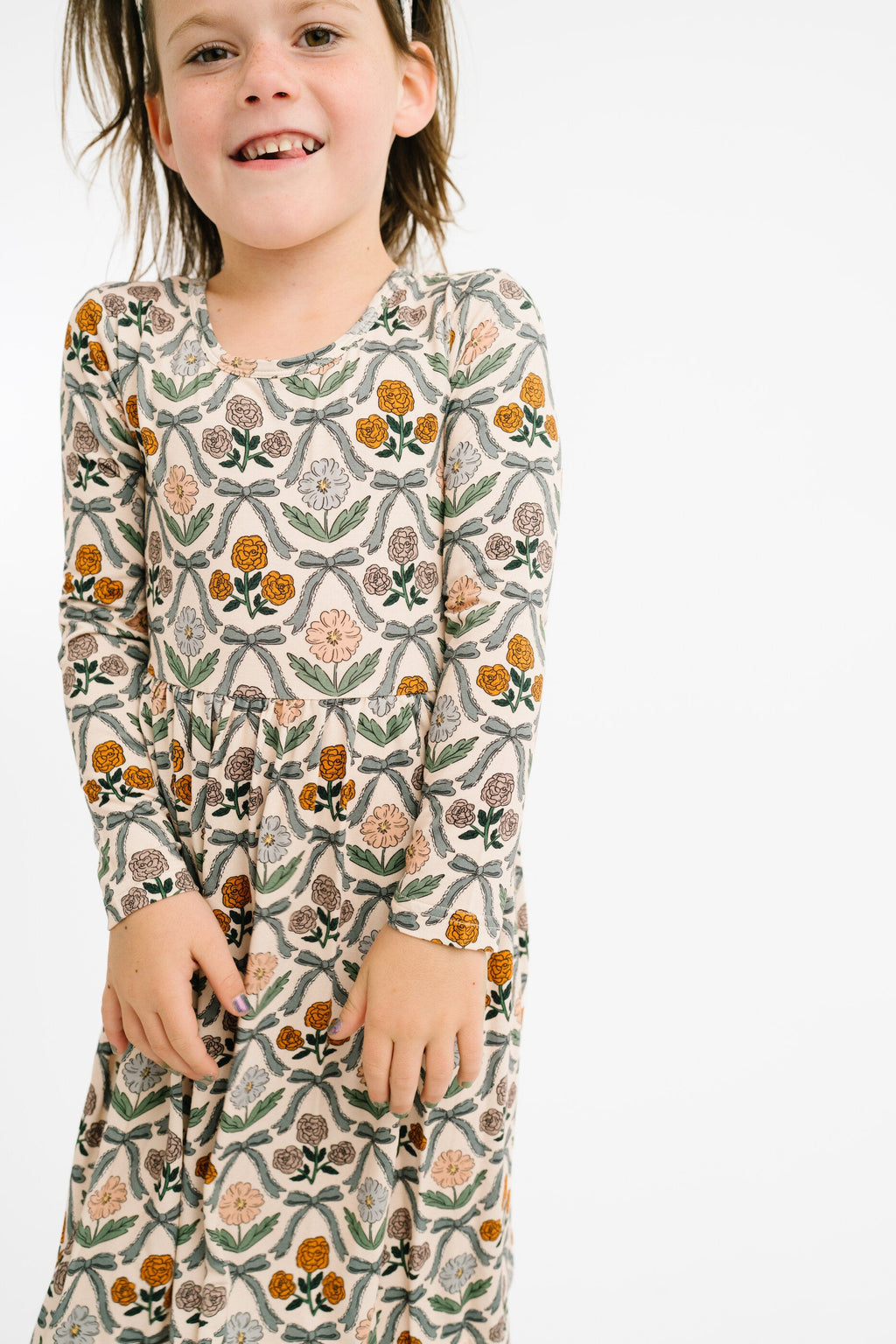 Cottage Bow Bamboo Dress