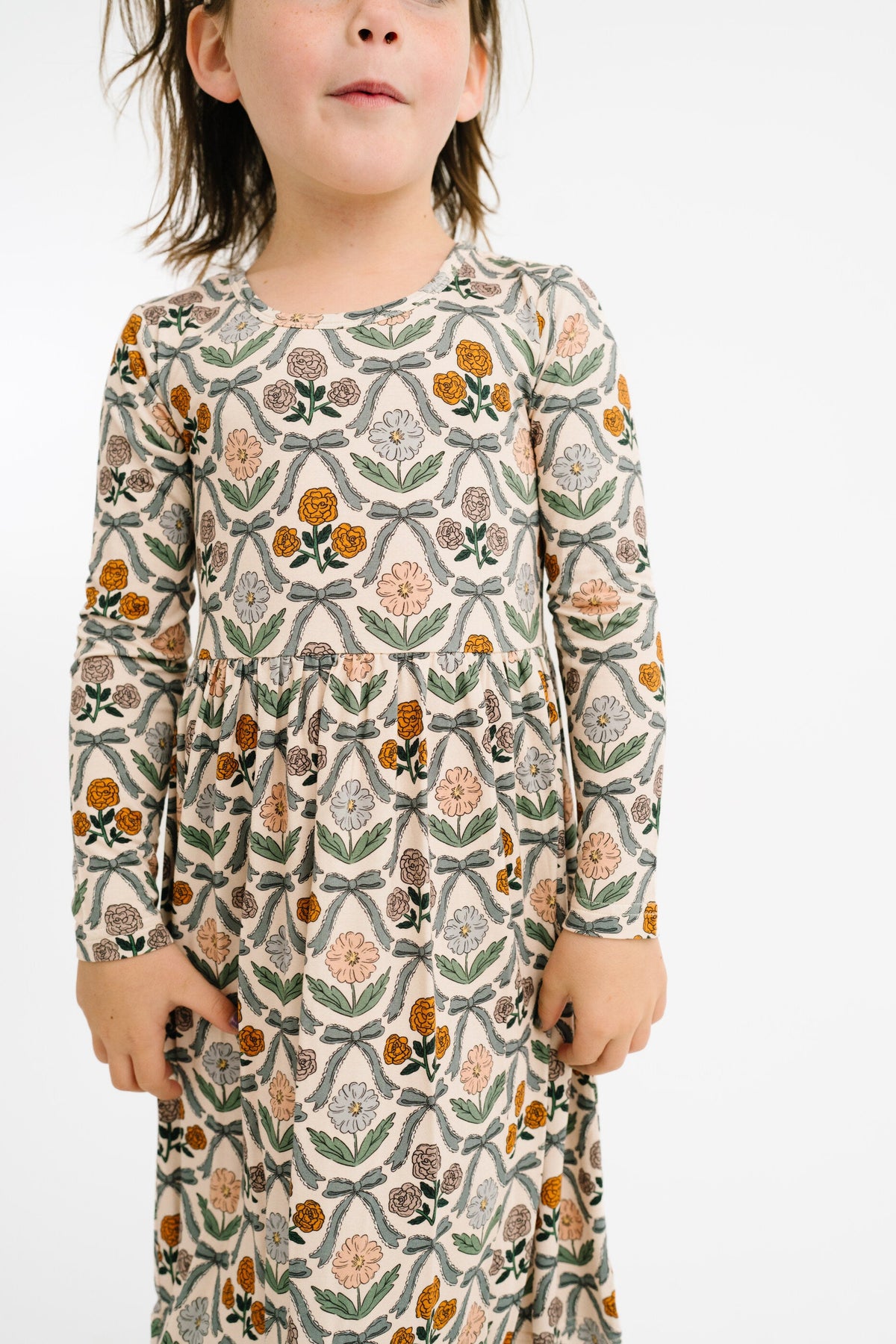 Cottage Bow Bamboo Dress