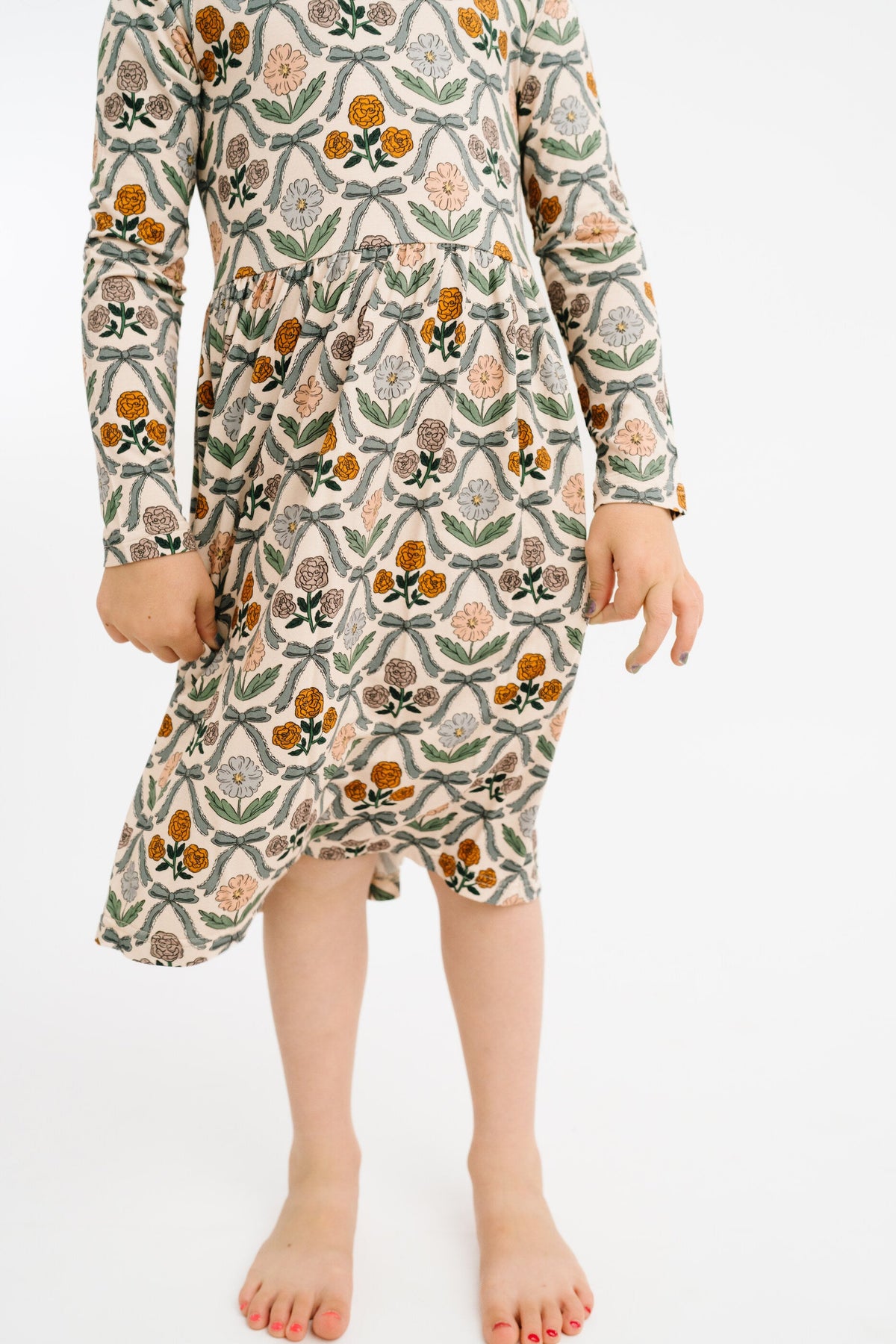 Cottage Bow Bamboo Dress