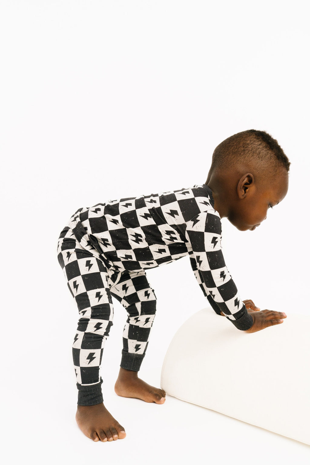 Electric Checkered Bamboo Set